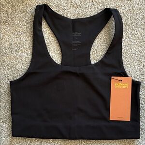 Girlfriend Collective Midnight Black Sports Bra